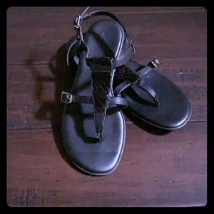 Aerosoles Black Sandals